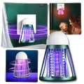 Luz UV do repelente de mosquitos Agand Lumière anti-moustiques para repelir insetos e desinsetizar ambientes internos.