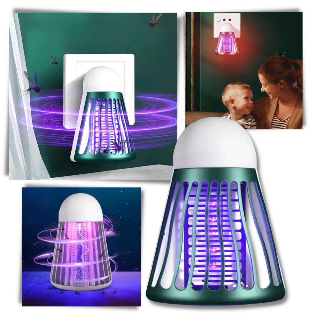 Luz UV do repelente de mosquitos Agand Lumière anti-moustiques para repelir insetos e desinsetizar ambientes internos.