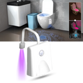 Lâmpada de banheiro com detecção de movimento da Battmate, iluminação automática para ambientes de banheiro.