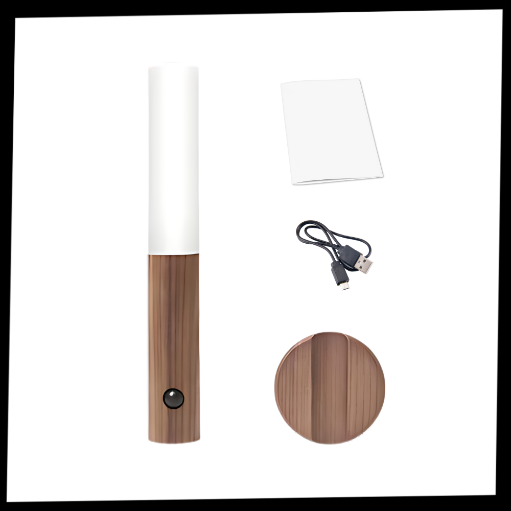 Lanterna de emergência Landgoo com sensor de movimento, recarregável, iluminação LED compacta e portátil para uso geral.