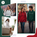 Moletom oversized feminino da Brop Anko com mensagem motivadora, veste casual e confortável para atividades ao ar livre