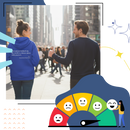 Moletom oversized feminino Brop Anko com mensagem motivacional, veste confortável e casual para atividades ao ar livre.