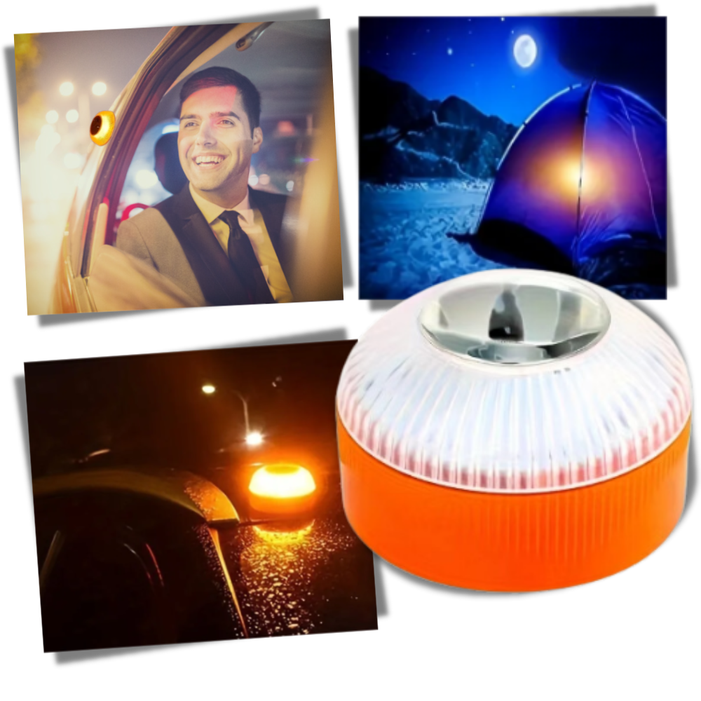 Lampe de secours stroboscopique LED Mountawat, peça automotiva para carro, sinalização de emergência, luz de aviso brilhante.