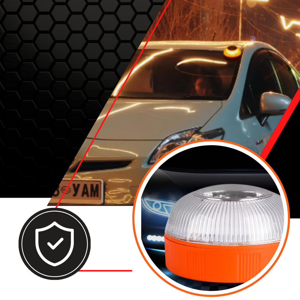 Lampe de secours stroboscopique LED Mountawat, pièce détachée automobile, lumière de sécurité pour voiture, certification.