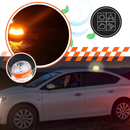 Lampe de secours stroboscópica LED Mountawat para automóveis, peça de reposição para veículos e motos com luz de aviso.