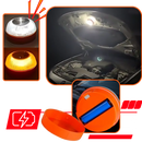 Lampe de secours stroboscopique LED Mountawat, pièce détachée automobile pour voiture, signal lumineux d'urgence.