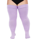 Chaussettes cuissardes reforçadas para mulheres da marca Mpwegnp, em tecido azul, ideal para conforto e estilo.