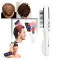 Peigne a laser infravermelho da Ms.Dear para cuidados capilares, com fios visíveis e design ergonômico.