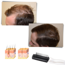Peigne à laser infravermelho Ms.Dear para cuidado dos cabelos, com cabos e tecnologia de terapia capilar.