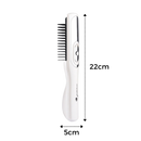 Peigne a laser infravermelho Ms.Dear para cuidado dos cabelos, com cabos de plástico preto e pontas de contato.