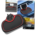 Tapete suporte antideslizante para telefone de carro Mulanimo, peça de reposição automotiva, com superfície azul antiderrapante