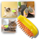 Escova de limpeza multifuncional para gatos da Candy Moon, com cerdas suaves para desembaraçar e manter o pelo saudável