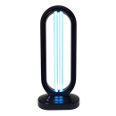 Ampola desinfetante UV para superfícies, produto de limpeza doméstica da JustgreenBox com luz ultravioleta para desinfecção eficiente.