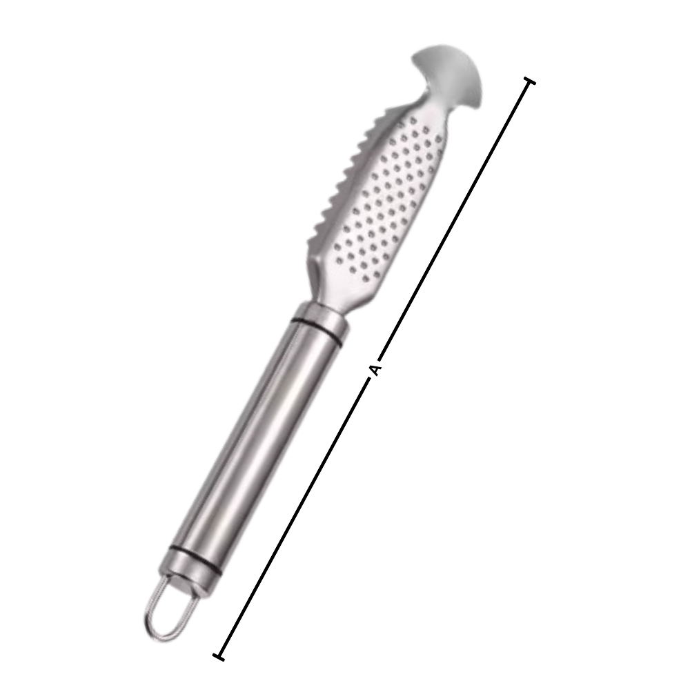 Escalador de peixe multifuncional Yszodd, utensílio de cozinha para remover escamas de peixes com facilidade e eficiência.