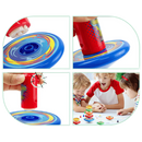 Toupia de várias camadas da marca Jangslng, brinquedo de atividade com design colorido e camadas empilhadas para diversão.
