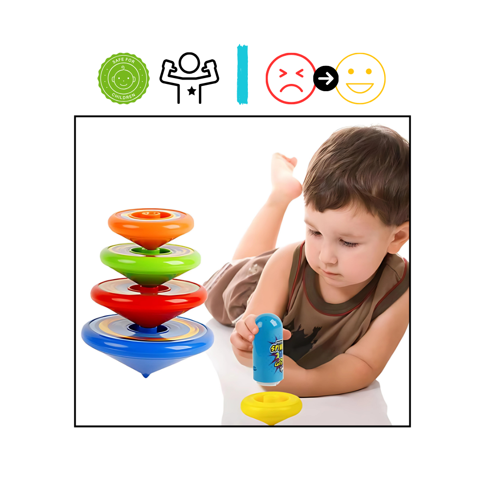 Toupia de várias camadas Jangslng, brinquedo de atividade colorido e resistente para mãos pequenas, estimula coordenação e diversão.