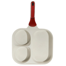 Panela de cozinha com compartimentos Bkfydls, utensílio de cozinha e pâtisserie, com seções variadas para preparo de alimentos.