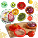 Conjunto de recipientes herméticos Babudeer para armazenamento de alimentos, mantém alimentos frescos e organizados.