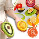 Recipientes herméticos Babudeer para armazenamento de alimentos, com tampas seguras e design multifuncional para conservar alimentos frescos.