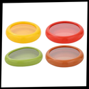 Conjunto de recipientes herméticos Babudeer para armazenamento de alimentos, múltiplas cores e tamanhos para conservar alimentos frescos