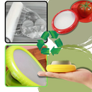 Recipientes herméticos reutilizáveis Babudeer para armazenamento de alimentos, com tampas seguras e design multifuncional.