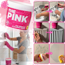 Pasta de limpeza multiuso rosa da Stardrops, produto de limpeza doméstica para diversas superfícies.