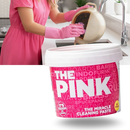 Pasta de limpeza multiusos Stardrops de cor rosa, usada para limpeza doméstica eficaz e versátil.