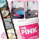 Pasta de limpeza multiuso Stardrops de cor rosa para limpeza doméstica, eficaz na remoção de sujeira e manchas.