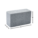 Pedra de limpeza multiuso Biosa para grelha, acessório de pequeno eletrodoméstico, ideal para manter superfícies limpas e conservadas.