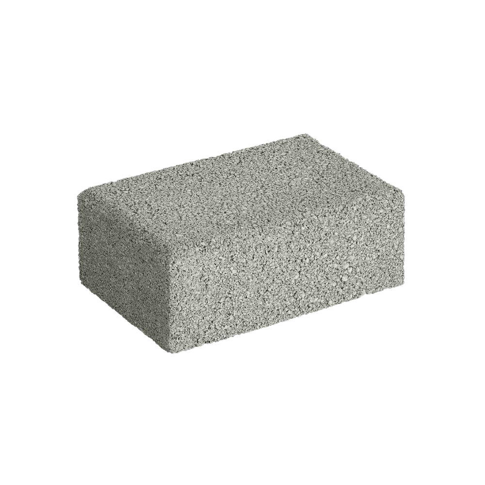Acessório de limpeza Biosa Pierre para grelha multiusos, pedra de limpeza cinza para utensílios de pequeno eletrodoméstico.
