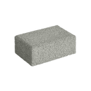 Acessório de limpeza Biosa Pierre para grelha multiusos, pedra de limpeza cinza para utensílios de pequeno eletrodoméstico.