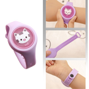 Bracelet anti-mosquito para crianças Mumaoyi, acessório de roupa para bebês e crianças pequenas, rosa, proteção contra insetos.