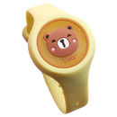 Bracelet anti-mosquito Mumaoyi para crianças, acessório de roupa para bebês e pequenos, cor rosa, proteção contra mosquitos.