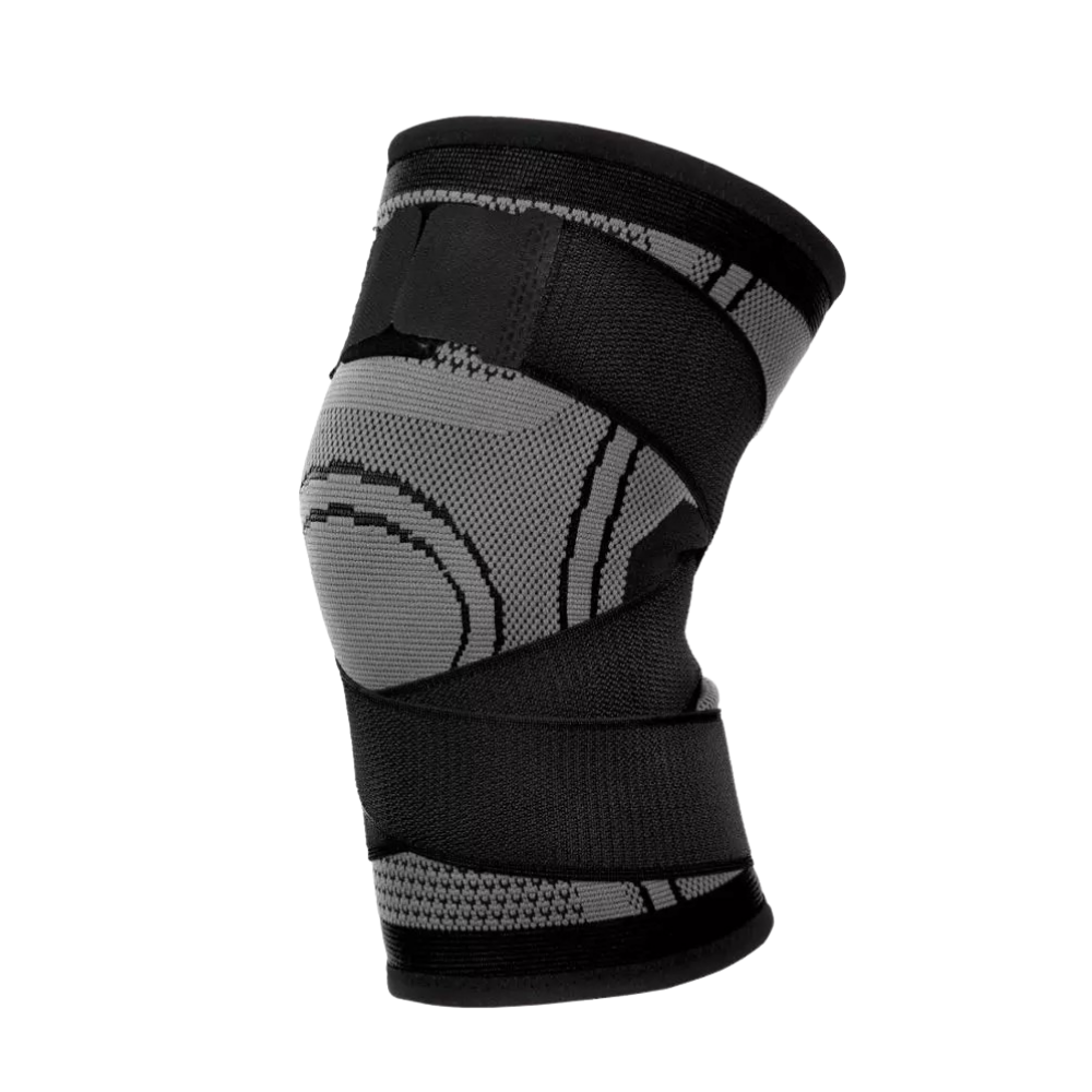 Manchon de compressão para o joelho Mumian, roupa de fitness e esportes, tecido verde, tamanho S, ideal para suporte e proteção.