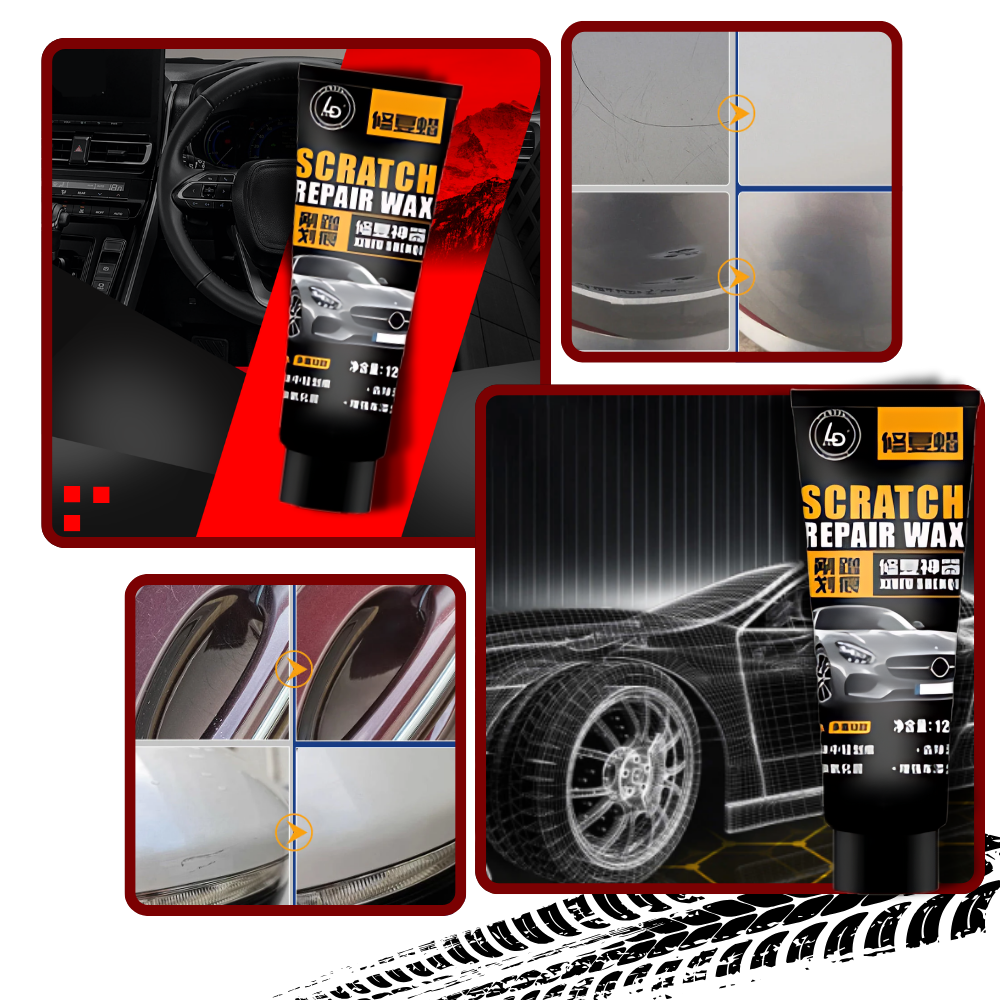 Cera Efface-rayures de voiture Mybeauty para manutenção e decoração, penetra profundamente nas marcas do veículo.