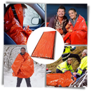 Sac de survie em Mylar da Emergency Zone para camping e caminhada, compacto e resistente para emergências ao ar livre.