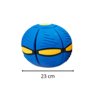 Ballon mágico de OVNI da marca Namatu, brinquedo de atividade em cor azul com design de disco voador divertido.