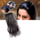 Extensão de cabelo natural com clips da marca Hairdo, feita com fibra de aparência realista e mão artesanal, para volume e comprimento.