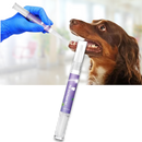 Gel de reparo bucal natural para animais de estimação, produto de higiene bucal da Kehuo, com textura transparente e aplicação fácil.
