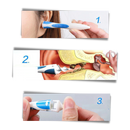 Cure oreilles em silicone espiral da Neomen, ferramenta para cuidados de higiene e limpeza dos ouvidos.