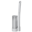 Brosses de toilettes jetables Newpee avec porte-brosses, aromatisées à l'océan, ensemble de 6 pour un nettoyage hygiénique.