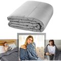 Couverture lestée gris foncé de 122x183 cm, 7 kg, pour thérapie par pression profonde, de la marque Nex, en literie.