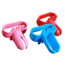 Conjunto de atache-ballons para festa da marca Nicexmas, com fitas coloridas para prender balões decorativos.