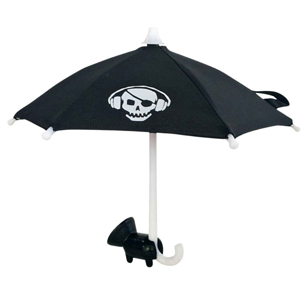 Mini guarda-chuva para telefone Nifei, acessório de telefonia compacto e prático para proteção contra chuva.