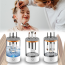 Pinceaux de maquillage nettoyeur elétrico, rápido e recarregável, da marca Nogis, ideal para limpeza de cosméticos.