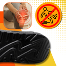 Tênis ortopédico antideslizante Daeful com solado confiável, ideal para conforto e segurança ao caminhar.