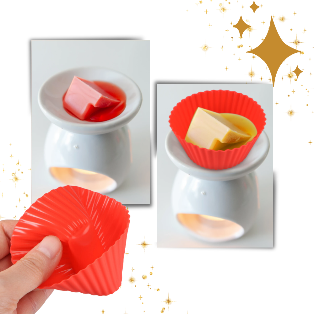 Liner de silicone antiaderente resistente ao calor da Xiaowenjing para acessórios de perfumes de interior, fácil de usar e durável