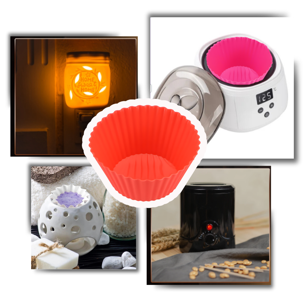 Revestimento de silicone antiaderente e resistente ao calor, acessório para aromas de interior da marca Xiaowenjing