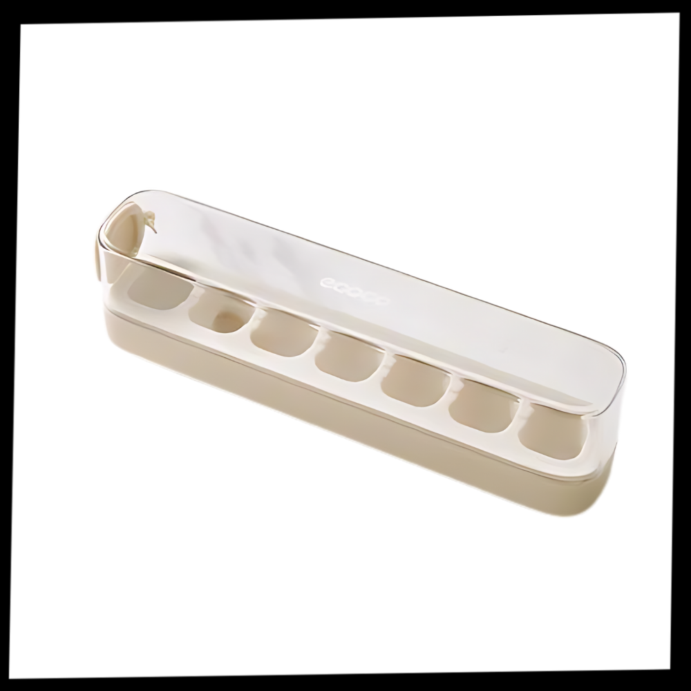 Forma de silicone antiaderente para gelo, utensílios de cozinha da marca Binduo, com compartimentos para cubos de gelo.