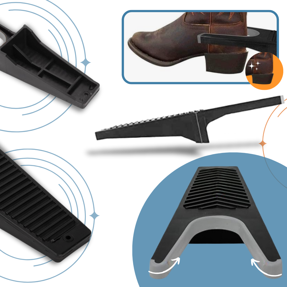 Acessórios para calçados Byenight, tire-bottes com alça antiderrapante e design resistente para facilitar o calçar botas.